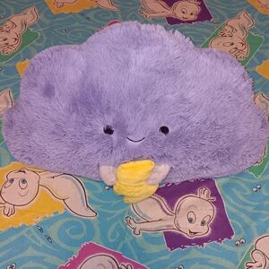 15 inch Squishable Big Storm Cloud Plush Stuffed Animal Vintage